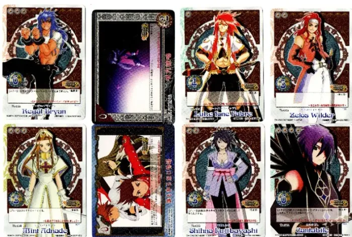 Cartas raras Tales of Fandom Vol.2 - Bandai 2007 Originais