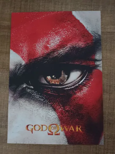 Quadro Decorativo God of War - Kratos