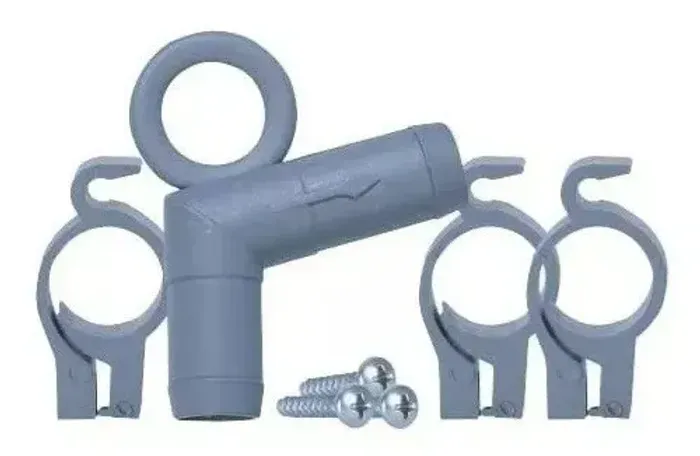 Kit Curva E Abraçadeiras 3/4 Polegada Bomba Poço 800 Ou 500