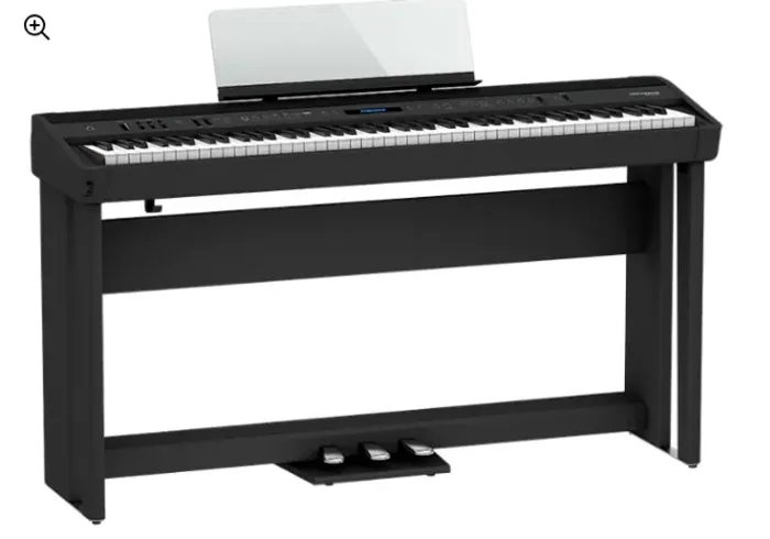 Piano Digital Roland FP-90X  com estante