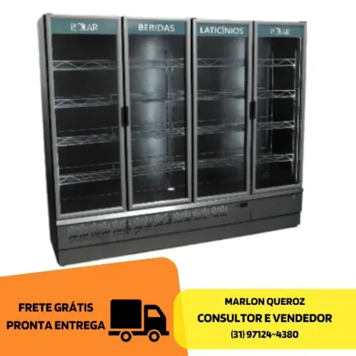 Refrigerador Polar 4 Portas 220V EVP230 Novo