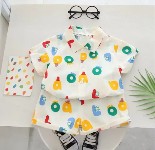 Conjunto estampado menino 4/5 anos tipo Fábula