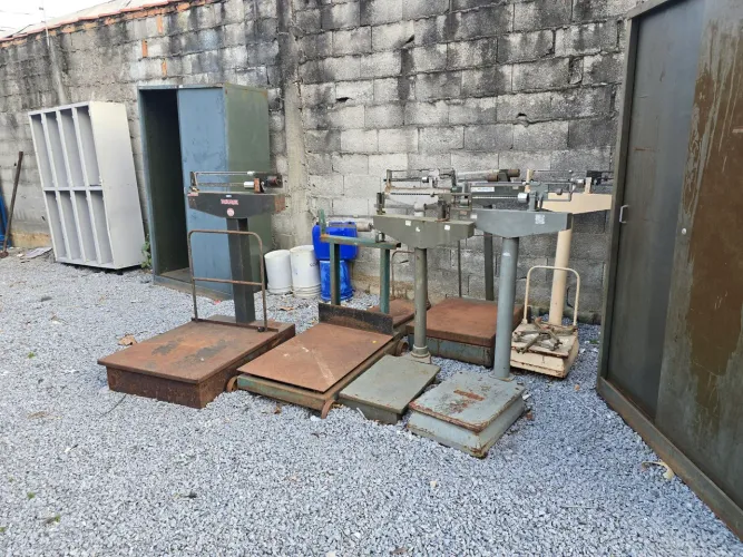 Kit lote 6 Balanças Comerciais - filizola balmak até 500kg