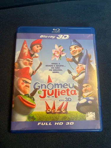 Bluray Gnomeu e Julieta 3D
