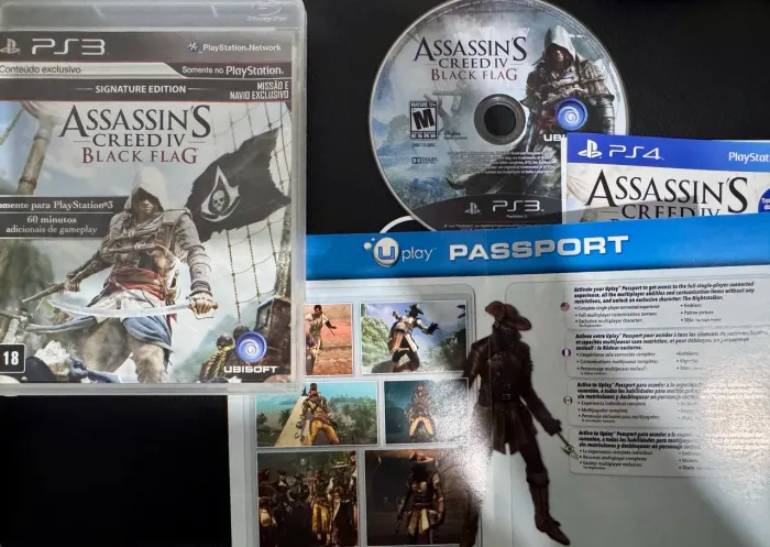 Assassin?s Cread IV- Black Flag PS3 Mídia Física Original