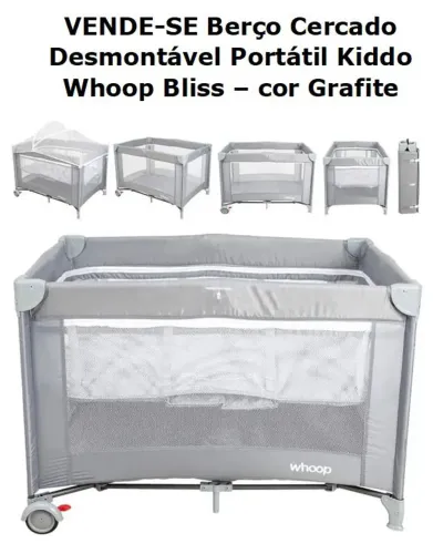 Berço Cercado desmontável portátil Kiddo Whoop Bliss