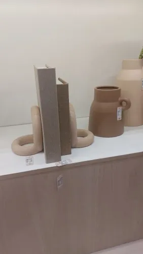 Conjunto com dois livros caixa multiuso cinza