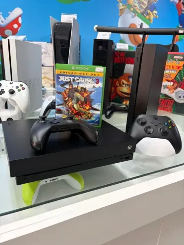 Xbox One X 4k Nativo faço envio imediato games top revisado