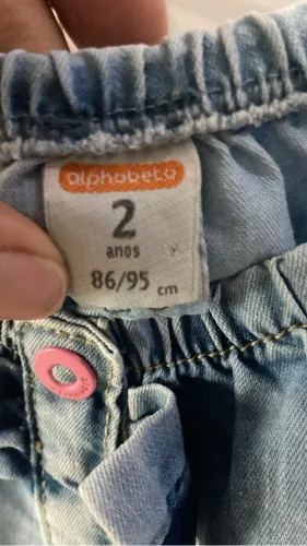 Vestido alphabeto 2 anos