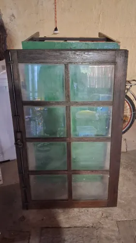 1 Folha de janela OFERTA! com vidros 118x75,5x3