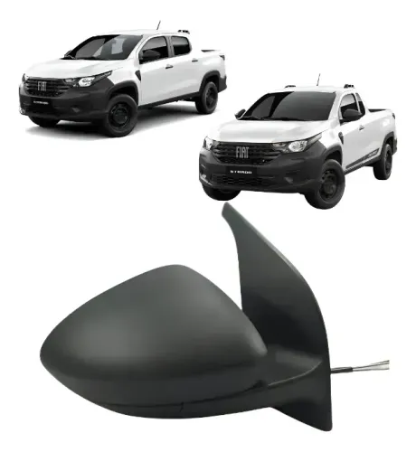 Retrovisor Fiat Strada 2020 2021 2022 2023 2024 Manual Ld