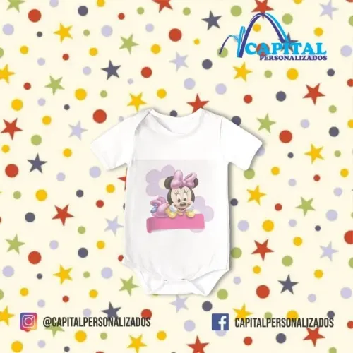 body infantil branco personalizado