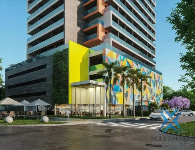 Apartamento com 1 dormitório à venda, 41 m² por R$ 560.000,00 - Cocó - Fortaleza/CE