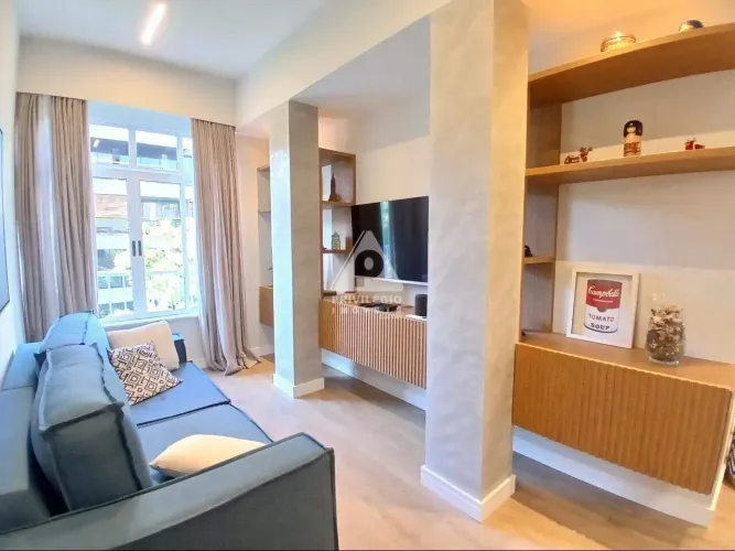 Ipanema! Apartamento, sala, 2 quartos, 1 suite com closet, vaga, 75m²