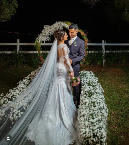 Vestido de noiva sereia Dayara Oliveira