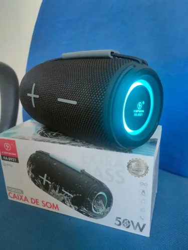 Caixa de Som Portátil KA-8921 50W