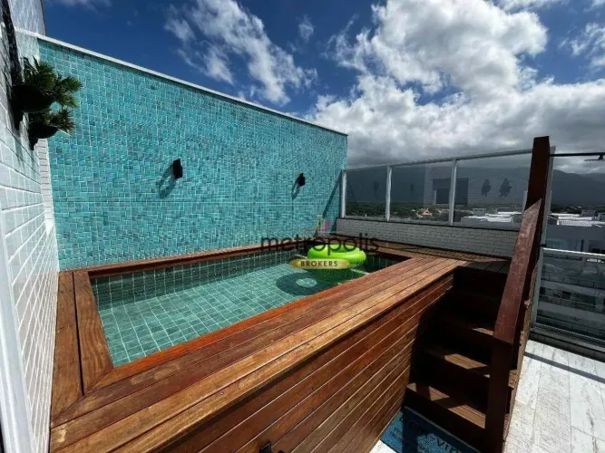 Cobertura à venda, 165 m² por R$ 2.300.000,00 - Maitinga - Bertioga/SP