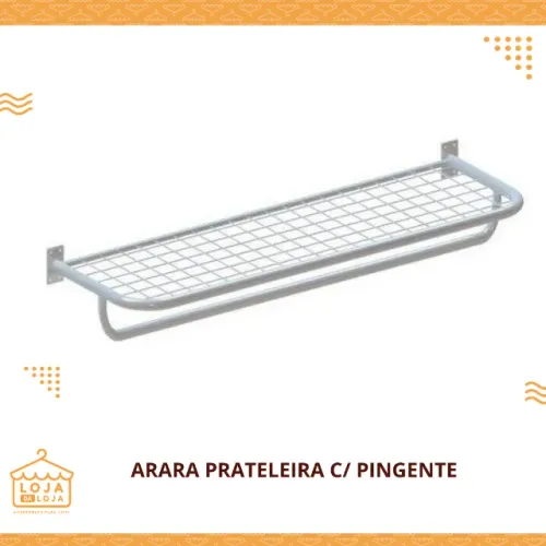 Arara Prateleira c/ Pingente