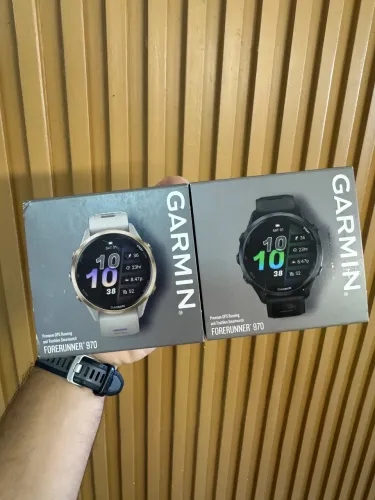 Garmin 970 Gold e preto Novo 