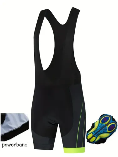Bretele tipo bermuda/calça de ciclismo com proteção em gel