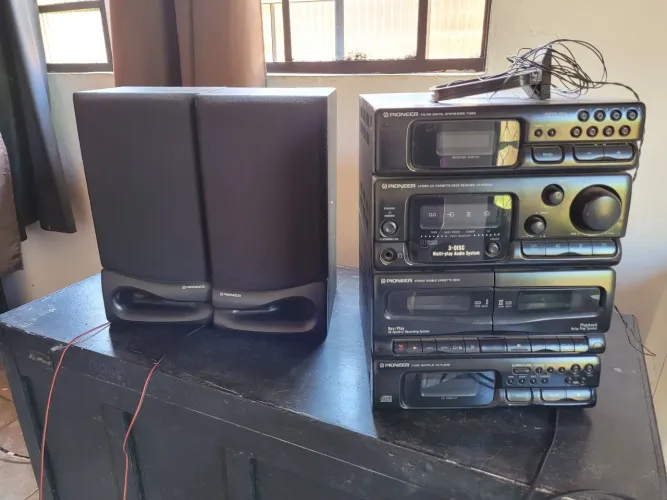 Mini system Pioneer c cxs som só 540,