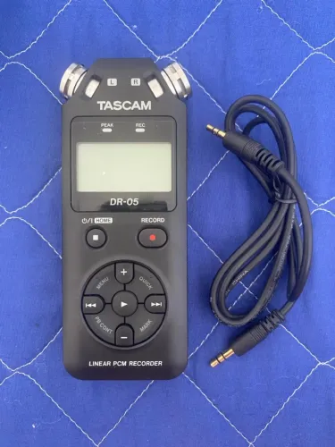 Gravador Digital Portátil TASCAM 05