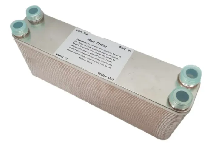 Chiller para resfriamento de mosto cervejeiro