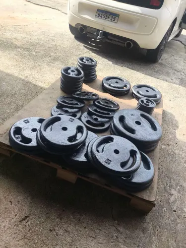 Anilhas de Peso para Academia