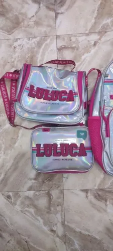 Mochila Luluca holográfica 