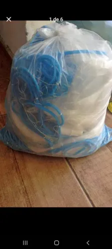 Rede top pra pescar tilápia malha 45