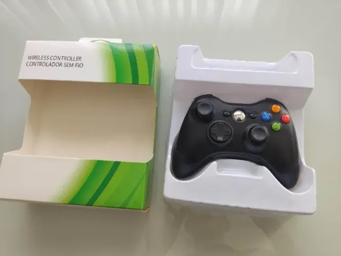 (Novo) Controle Xbox 360 Sem Fio