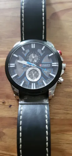 Relógio Curren novo com cronógrafo