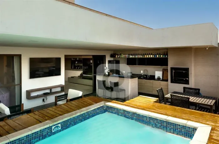 Cobertura linear Reformada 4 quartos sendo 3 suites 201m² Recreio dos bandeirantes Gleba A