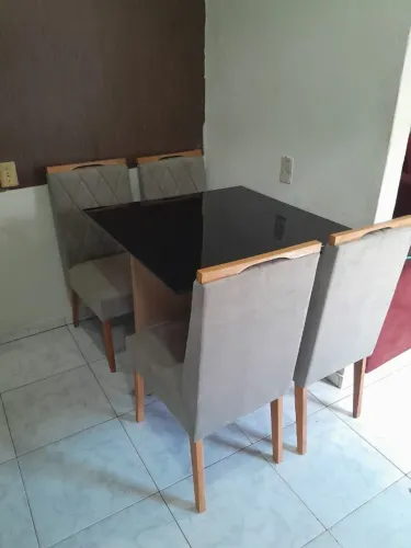 mesa de luxo com entrega gratis- nova de loja