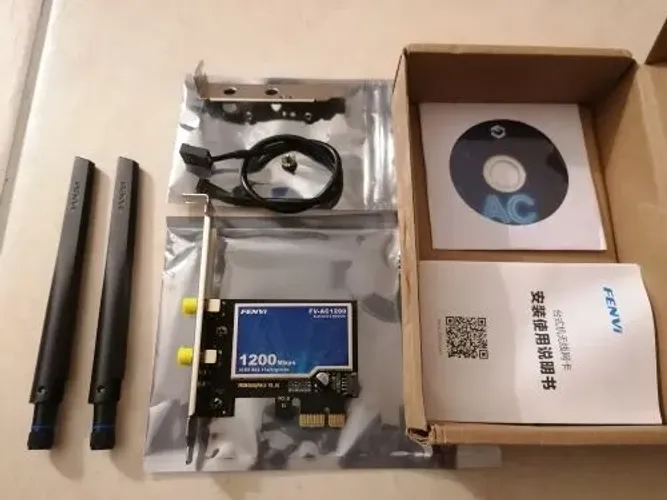 Placa wi-fi dual Band+Bluetooth 4.0 pra PC