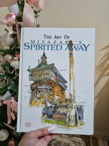 Livro the art of spirited away (em inglês) a viagem de chihiro, Studio ghibli