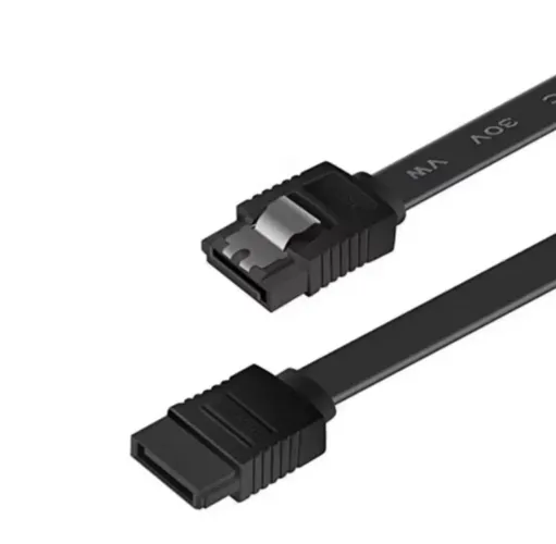 Cabo Sata 6GBs com trava Preto