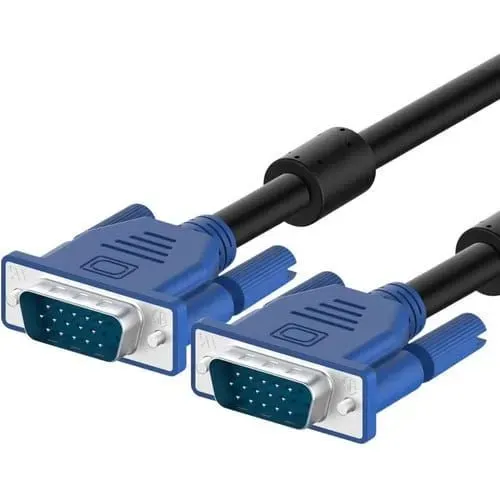 Cabo VGA Macho para Macho 1.5m - Alta Qualidade