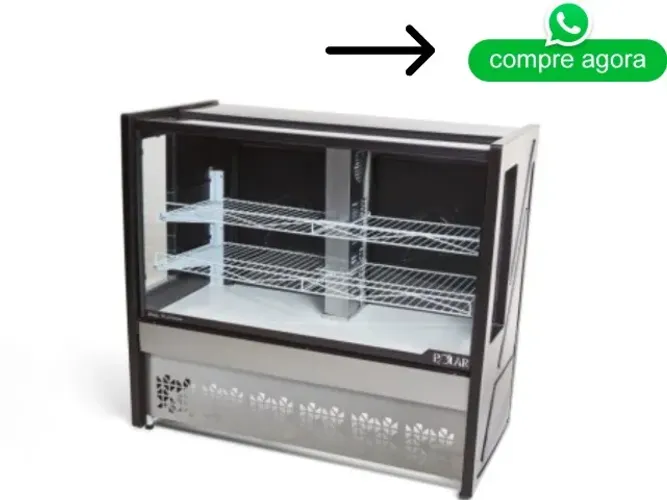 Balcão Vitrine para Bolos e Tortas Polar 1,25M