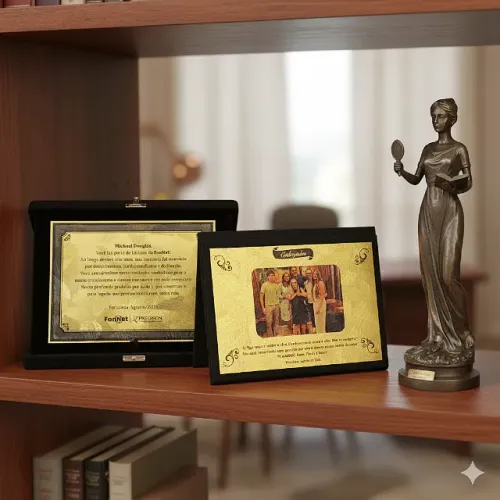 Placas de Homenagear funcionários que são promovidos ou se aposenta!