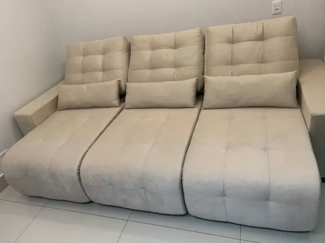 Sofá 3 Lugares Retrátil fabricação sob encomenda