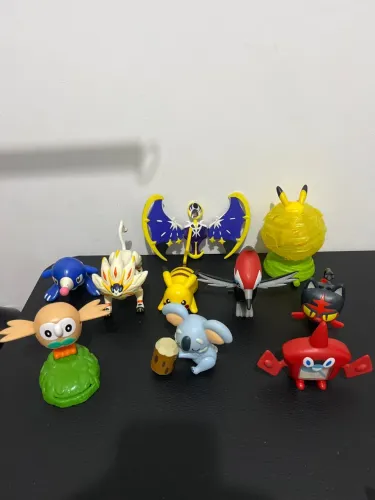Coleção de Miniaturas Pokémon - Diversos Personagens