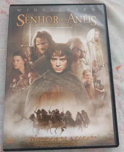 DVD O senhor dos aneis - a sociedade do anel
