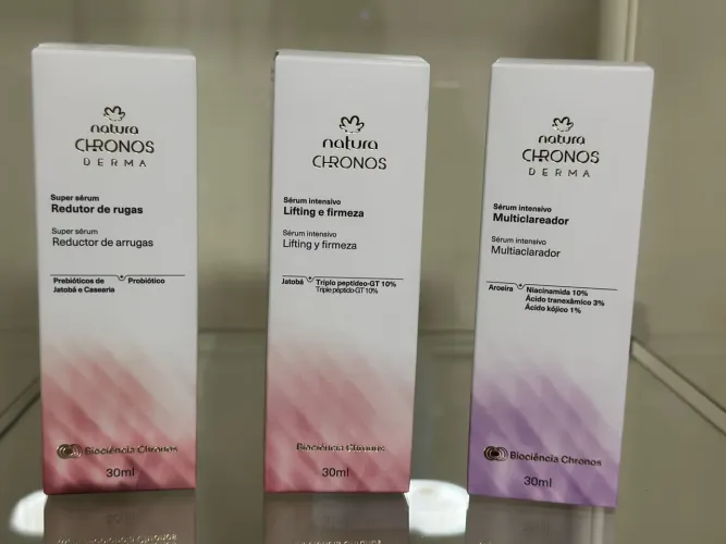 Sérum Facial Natura Chronos Derma - Anti-Idade