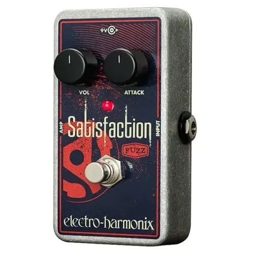 Pedal Electro Harmonix Satisfaction Fuzz NOVO - Efeito Guitarra na Caixa