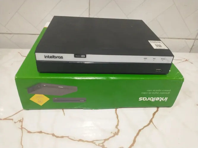 DVR Intelbras Multi HD - Gravador de Vídeo 16 canais HD 2 TB.