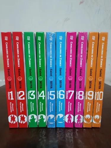 Cavaleiros do Zodíaco Kanzenban - vols 1 ao 10