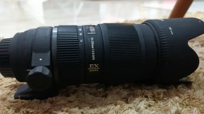 Lente Sigma/Nikon 70-200 f2.8