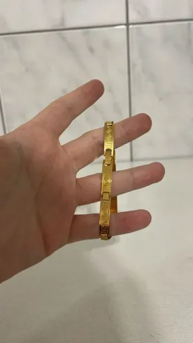 Pulseira banhado a ouro