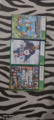 Fifa 14 , minecraft e GTA 5 para xbox 360